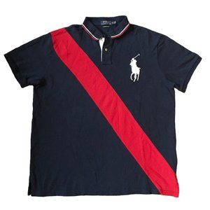 Polo Ralph Lauren Custom Slim Fit Big Pony Polo Shirt Size XL